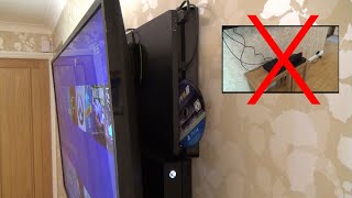 How to HIDE / NEATEN your GAMES CONSOLES