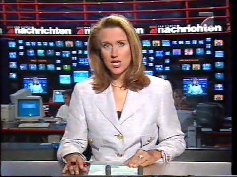 EINE SPÄTAUSGABE PRO7 - NACHRICHTEN mit JEANETTE RIESCH (06.08.1996 - 07.08.1996)
