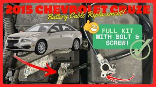 2010 /15 Chevrolet Cruze Negative Battery Cable Issues & Replacement   4K