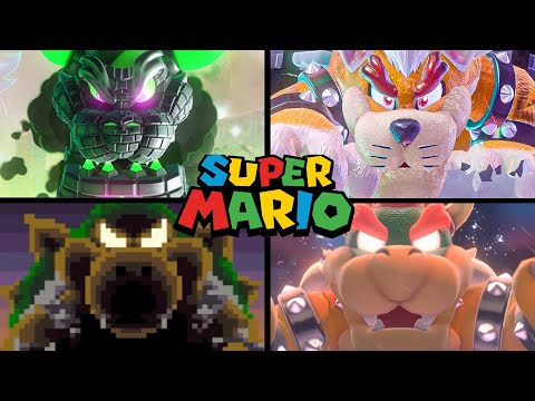 Evolution of Bowser Battles in Super Mario Series (1985-2023)