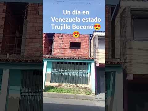 un día en Venezuela estado Trujillo Boconó