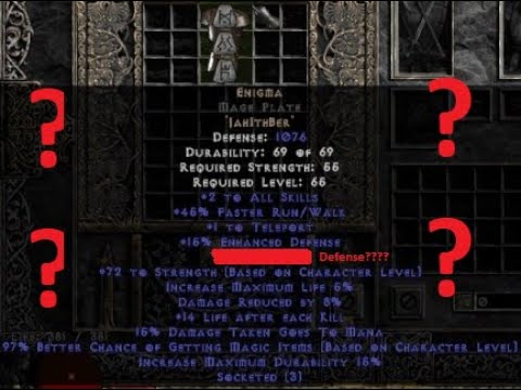 D2R HC GG ENIGMA ROLL!!!