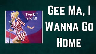 Dolly Parton - Gee Ma, I Wanna Go Home (Lyrics)