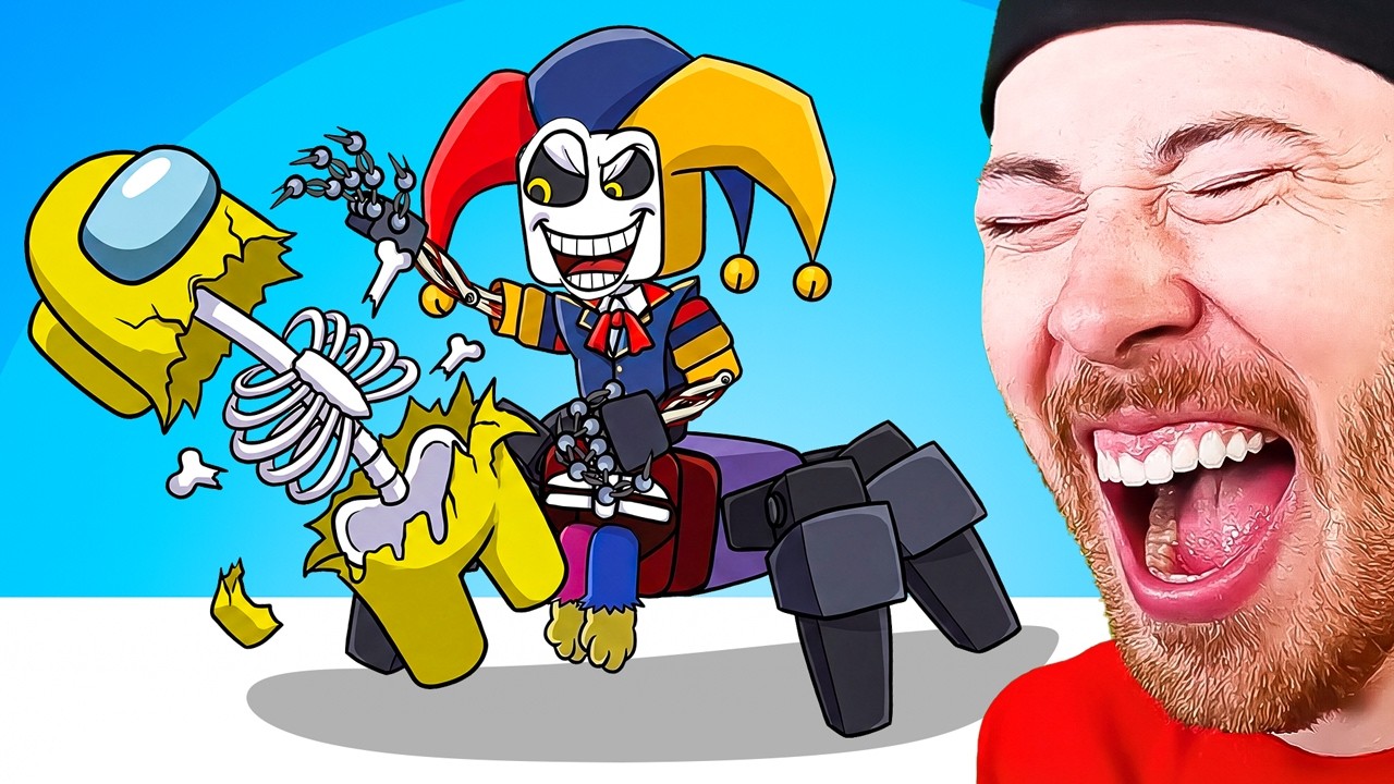 Prototype DESTROYS Mini Crewmates (Funny Among Us)