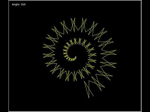 Turtle Python Cool Drawing Spirals