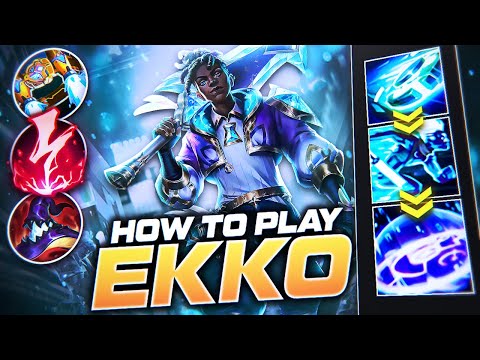 HOW TO PLAY EKKO MID & CARRY S12 | BEST Build & Runes | Season 12 Ekko guide | League of Legends