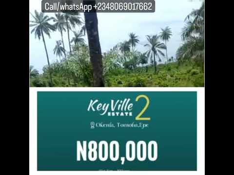 Land For Sale Keyville Estate Scheme 2 Okenla Tomoba Epe Epe Lagos