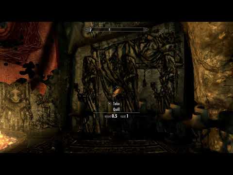 Skyrim Quills Are Very Heavy