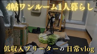 【低収入フリーターの日常vlog】安い日にまとめ買い節約生活│#生活vlog #日常生活 #暮らしのvlog #ニート #セミリタイア #節約生活 #一人暮らし #板橋 #貧乏 #東京暮らし #自炊