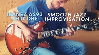 Video thumbnail for Ibanez AS93 Artcore Semi-Hollowbody & TC Ditto Looper X2 Test // Smooth Jazz/Blues Improvisation by Rocco Saviano