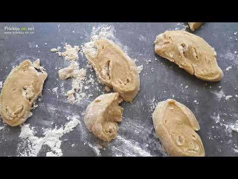 Postopek priprave orehove torte