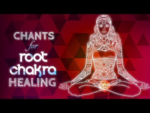Soothing ROOT CHAKRA CHANTS - Seed Mantra LAM Chanting Meditation {muladhara} Chakra Healing Music