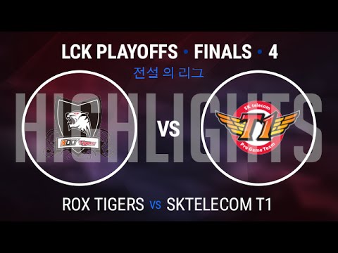 SKTelecom T1 vs ROX Tigers Game 4 Highlights Final - LCK Spring Split Playoffs 2016 - SKT vs ROX G4