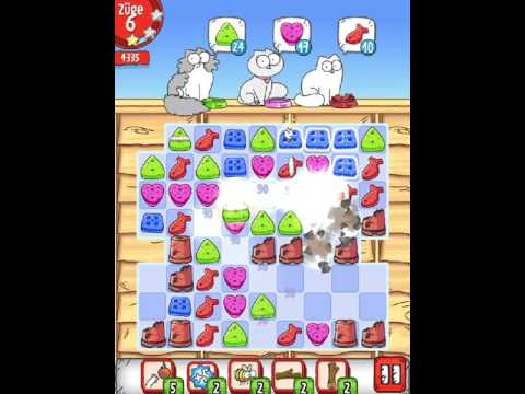 Simons Cat - Crunch Time - Level 52 - No Boosters (by match3news.com)