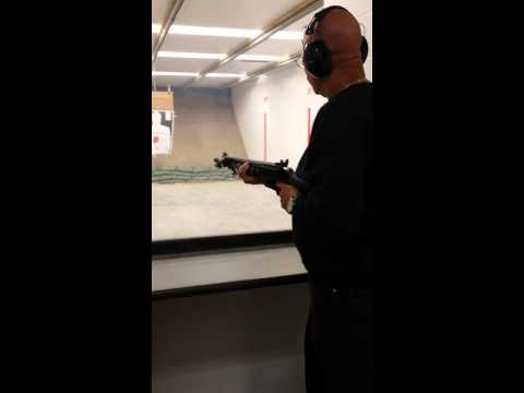 PAPA Frank with  a Shot gun