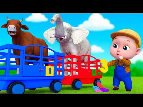 Animal Dance Song | Old MacDonald Song with Safari Animals | Super Sumo Nursery Rhymes & Kids Songs