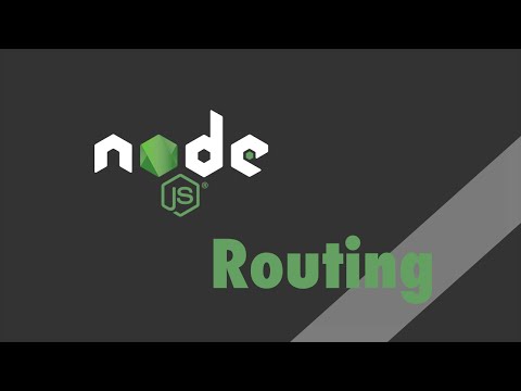Node js Tutorial Routing
