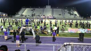preview picture of video 'San Benito High School Marching Band at Pigskin Competition 2013'