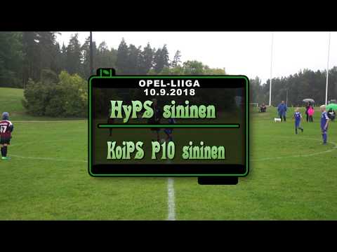 Opel Liiga HyPS P09 Sininen vs KoiPS P10 Sininen 10.09.2018