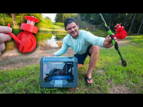 3D Printing A Fishing REEL!! (Will it work??)