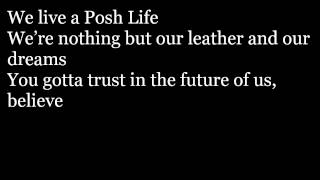 Lady Gaga - Posh Life (lyrics)