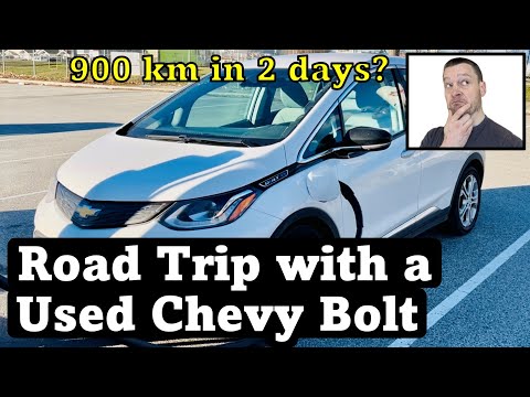 Used Chevy Bolt EV 900 KM Mountain Road Trip | Real World EV Test (Will This Work?)
