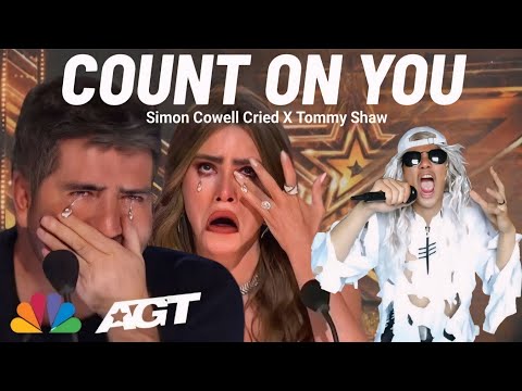 Simon Cowell Cried When The Heard Extraordinary Voice Singing Count On You - Tommy Shaw