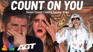 Count On You - Tommy Shaw With Extraordinary Voice | Get Golden Buzzer On American Got Talent