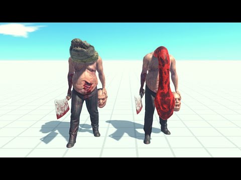 Headless Reptile Hulk Team Vs Every Unit ARBS | Animal Revolt Battle Simulator