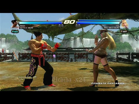 123_4 Kazuya Mishima vs Lili Custom y Law - Tekken Tag 2 ( Anakin-x24 ) PS3