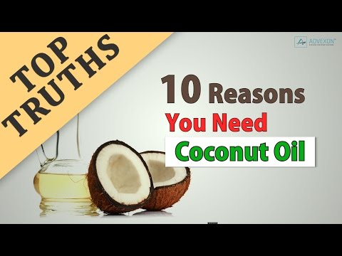 Top 10 benefits of coconut oil