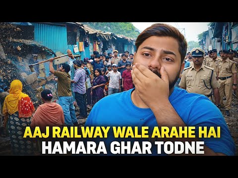 Ghar Todne Arahe Hai Railway Wale 😭 | Kurla Mumbai | Ab Kya Hoga?