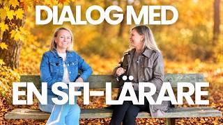 Learn Swedish: She Works as an SFI Teacher | Hon jobbar som SFI-lärare