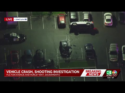 3 injured in crash, shooting and fight in Arden-Arcade, officials say