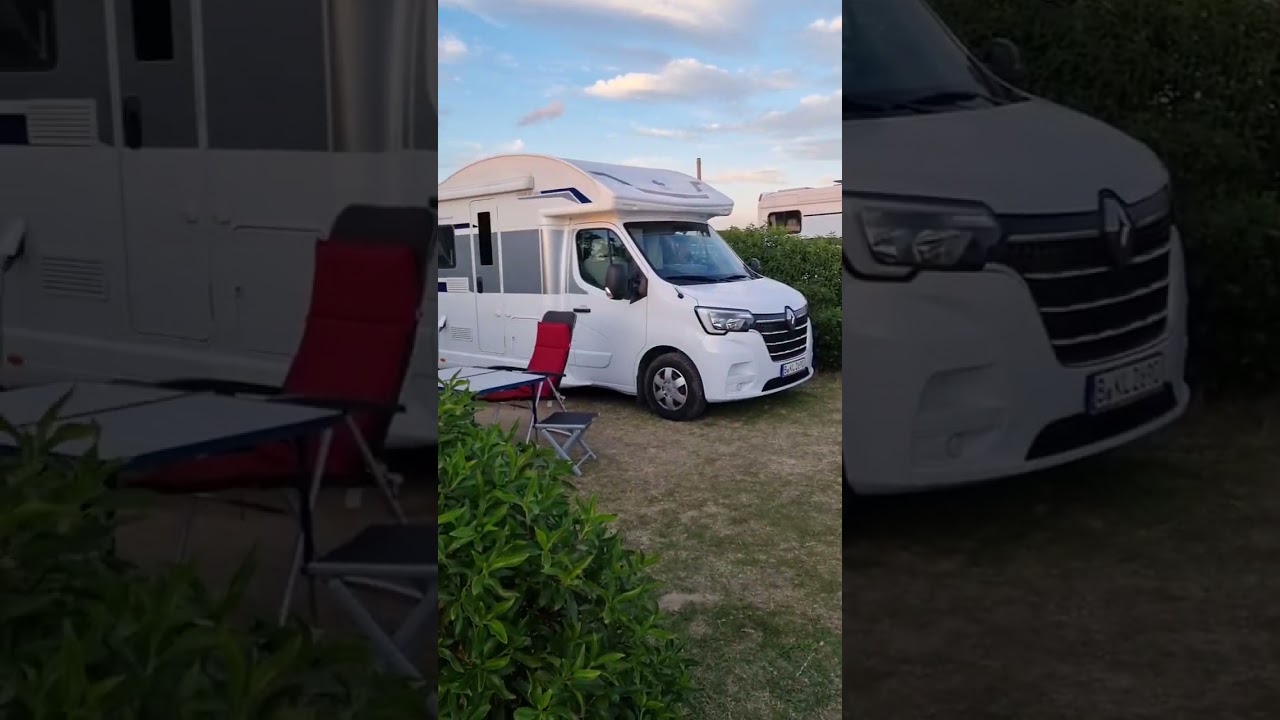 📍 Nasza parcela na kempingu 3 Estrellas ⭐️⭐️⭐️ #po...