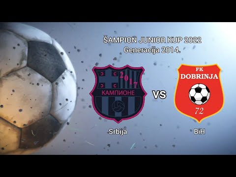 FK Kampione - FK Dobrinja 3:2 (Šampion Junior Kup 2022) - Generacija 2014.