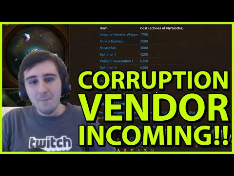 CORRUPTION VENDOR!! Cloak catchup and targeted corruption change explained!