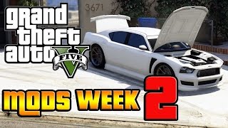 GTA V PC MODS WEEK 2! (Mayhem, Underwater Driving & More)