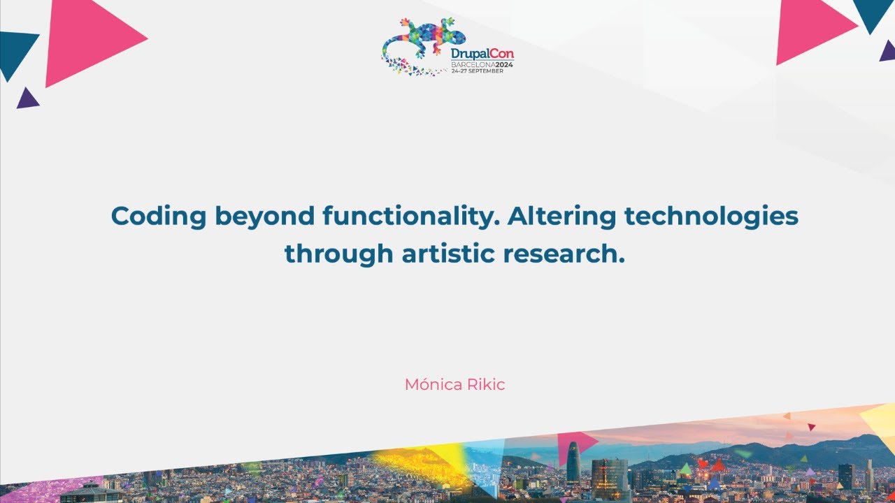 KEYNOTE - Coding beyond functionality. Altering technologies through artistic research.