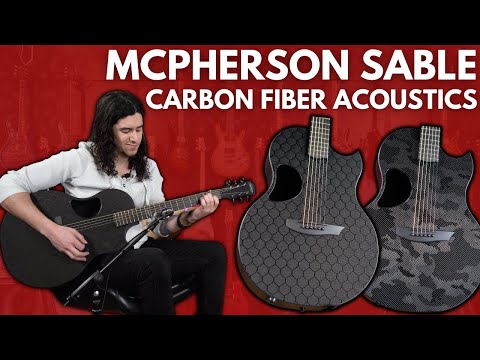 McPherson Sable Carbon Fiber Acoustic-Electric Guitar Camo image 12