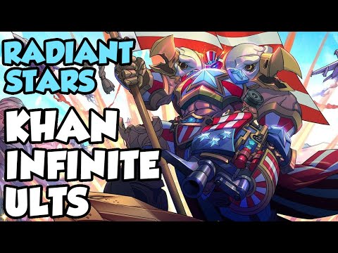 RADIANT STARS KHAN BUILD! STORM OF BULLETS FOR INFINITE ULTS!