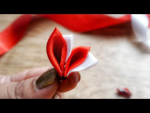 Amazing Ribbon Flower Work|Hand Embroidery Designs|Easy DIY Ribbon Flowers| Quicky Crafts