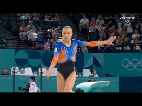 Lieke Wevers Floor Qualifications 2024 Olympics