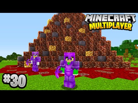 INFINITE ANCIENT DEBRIS in Minecraft Multiplayer Survival! (Episode 30)