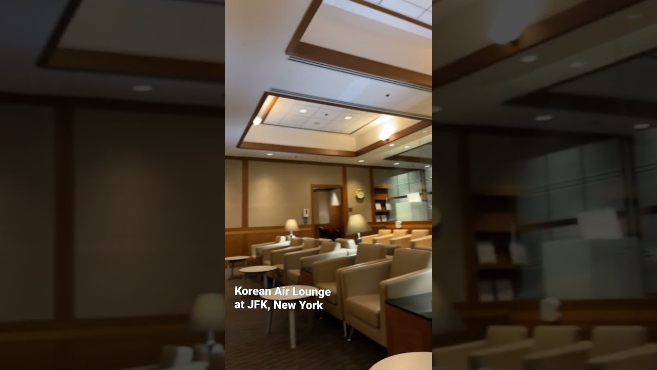 Korean Air KAL Business Class Lounge