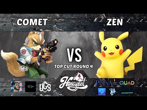 Honeypot 4 - Top Cut Round 4 - Comet(Fox) Vs. Zen(Pikachu)