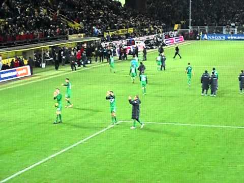 BVB - Werder 11.12.2010 Danke an Werder Fans :)