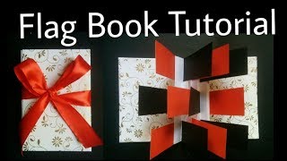DIY Scrapbook | Flag Book | Scrapbook gift ideas