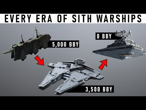 All Sith Warships Explained (5000+ Years) - Star Wars Legends