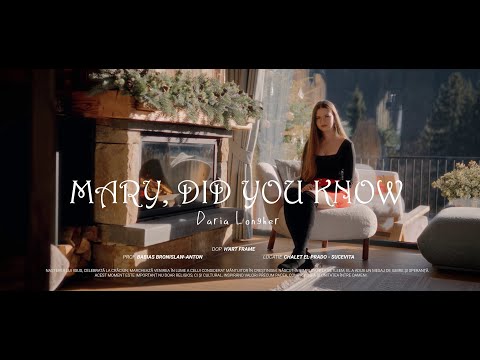 Yasmina Daria Longher - Mary, Did You Know 🤍 [COVER]
